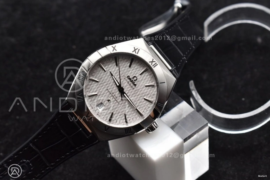 Gummy Constellation Strap Clone A8900 Black VSF Super on Gray Best Dial SS 1:1 Edition 1217